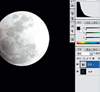 Photoshop打造玄幻黑洞感星空城市