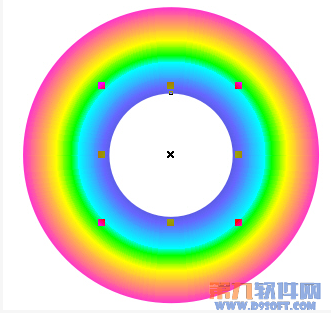 巧用coreldraw绘制漂亮的彩虹