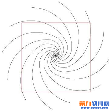 如何在Illustrator中快速绘制彩色螺旋花纹