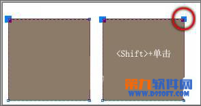 如何完成CorelDRAW节点的选择